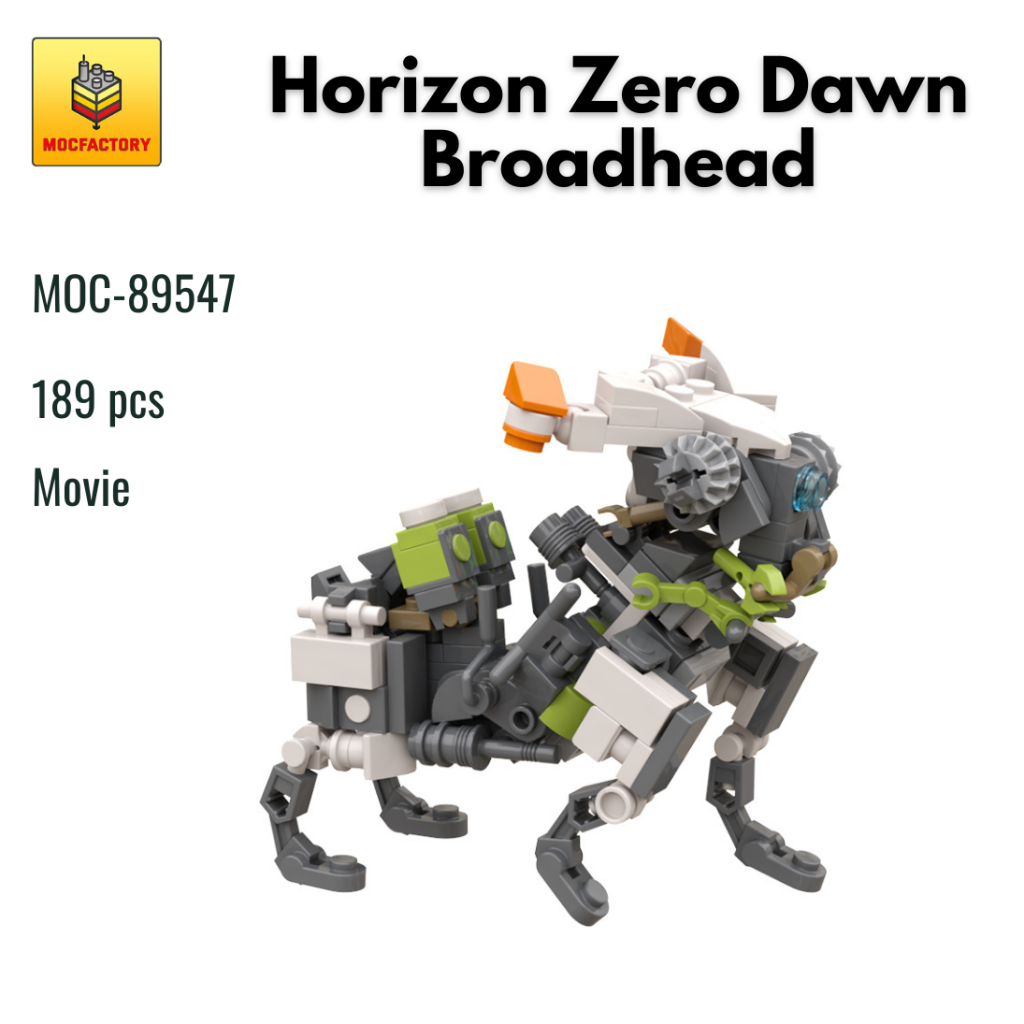MOC-89547 Horizon Zero Dawn Broadhead With 189 Pieces