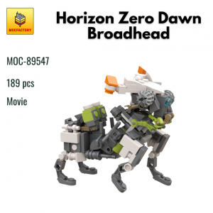 MOC 89547 Movie Horizon Zero Dawn Broadhead MOC FACTORY - MOULD KING