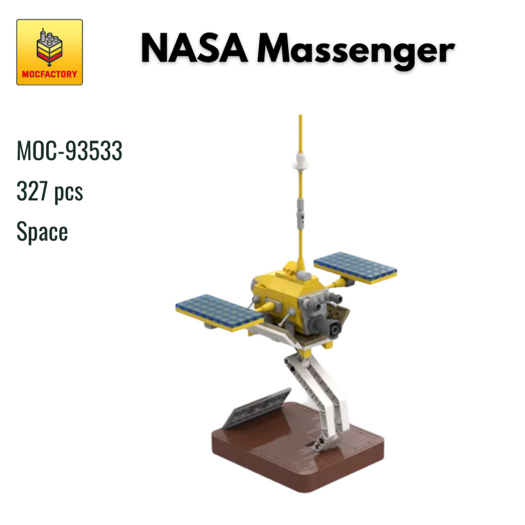 MOC-93533 NASA Massenger With 327 Pieces