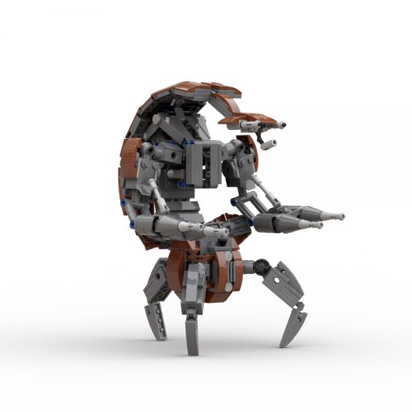 MOC Destroyer Droid from Star Wars 8 - MOULD KING