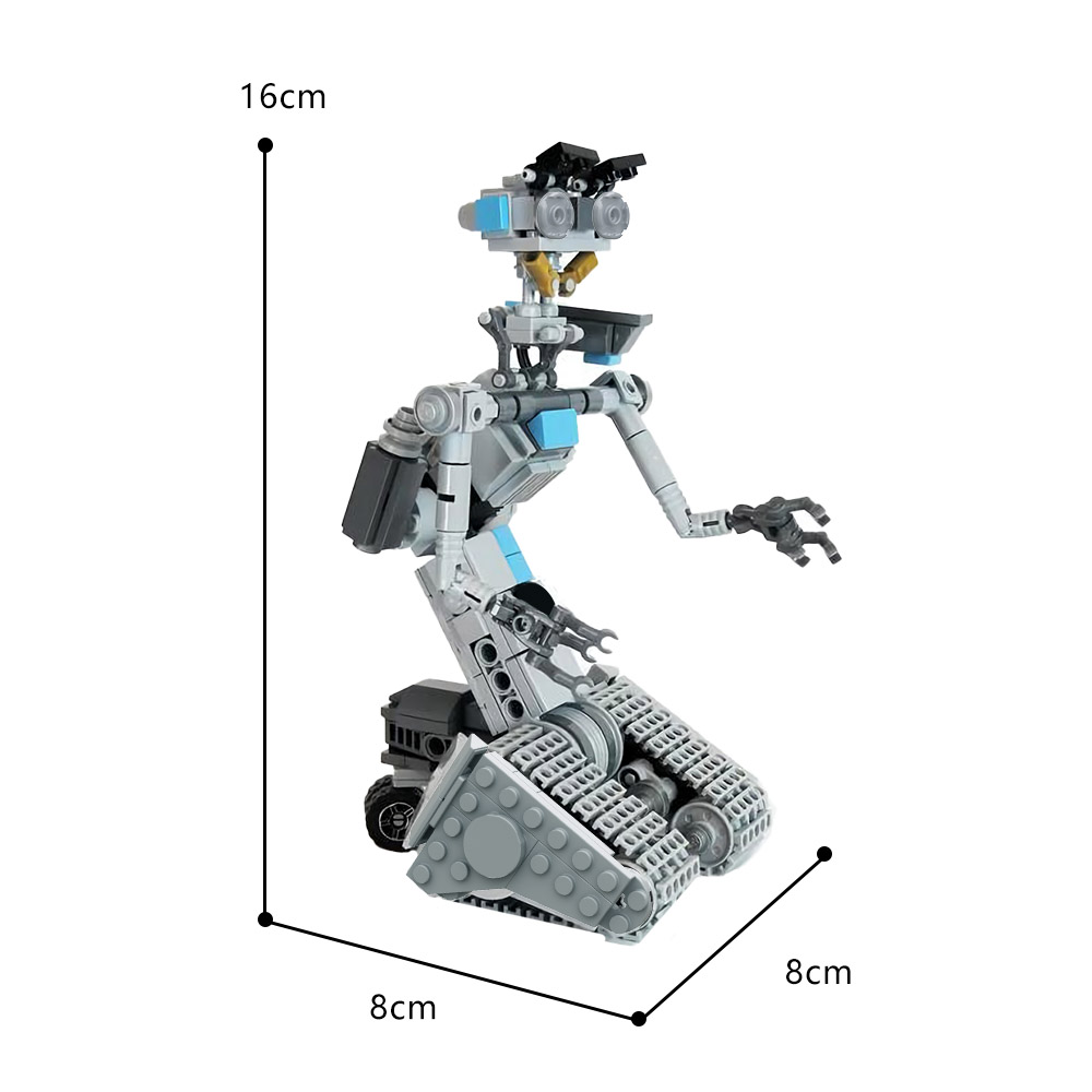MOC-89542 Short Circuit Johnny 5 With 369 Pieces