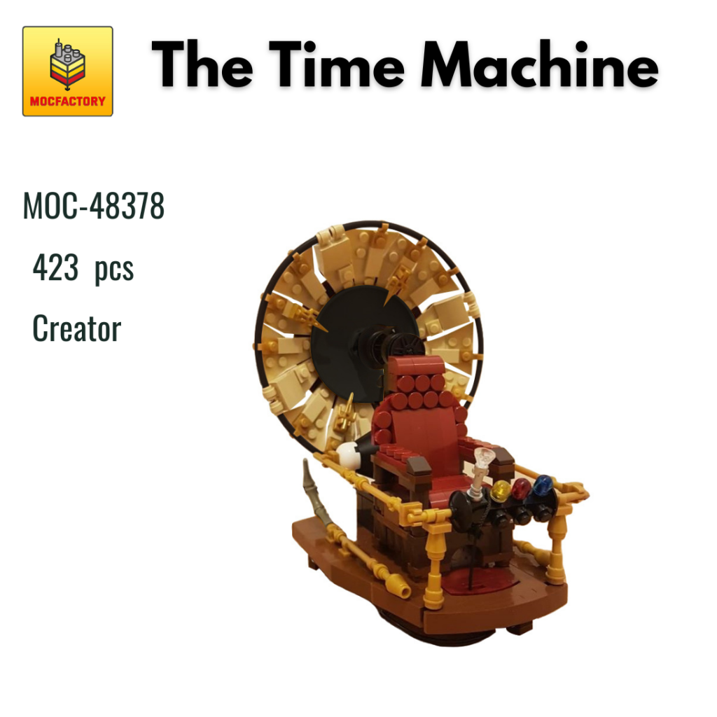 MOC-48378 The Time Machine With 423 Pieces