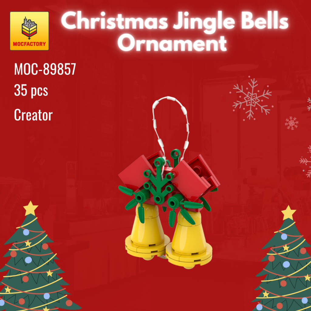 MOC-89857 Christmas Jingle Bells Ornament With 53 Pieces