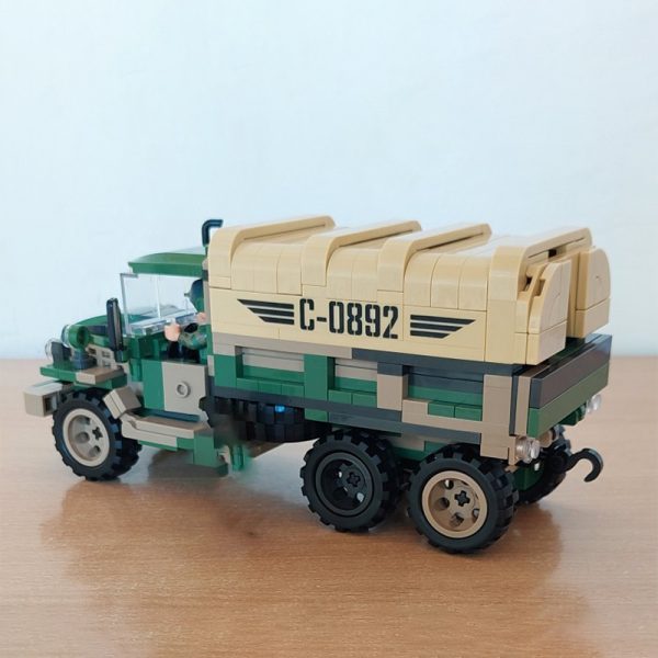 Military WOMA C0892 Static Version Soldier Truck 3 - MOULD KING