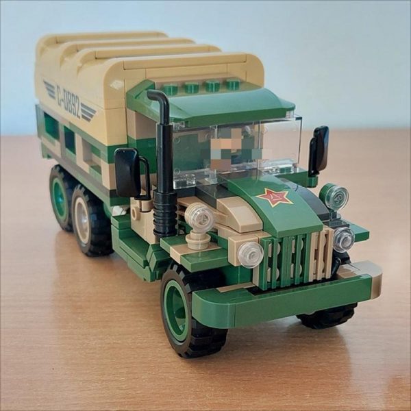 Military WOMA C0892 Static Version Soldier Truck 4 - MOULD KING
