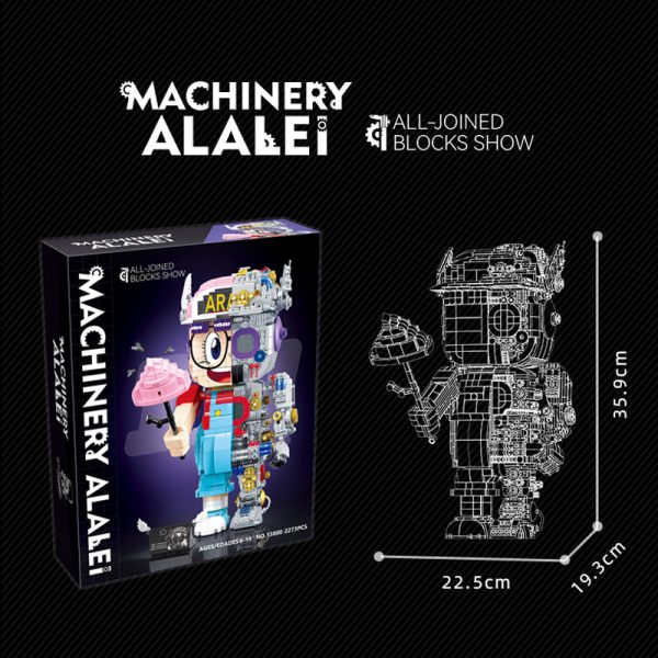 Movie MOC 13800 Machinery Arale 2 - MOULD KING