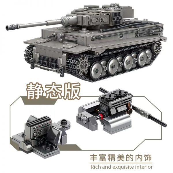 PANLOS 632015 Tiger Heavy Tank 10 - MOULD KING