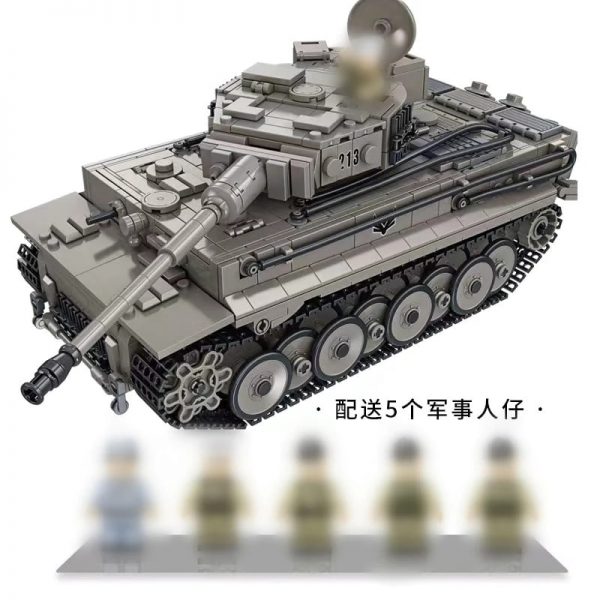 PANLOS 632015 Tiger Heavy Tank 9 - MOULD KING