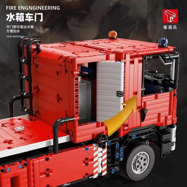 TGL 4008 Water Spray Fire Truck 3 - MOULD KING