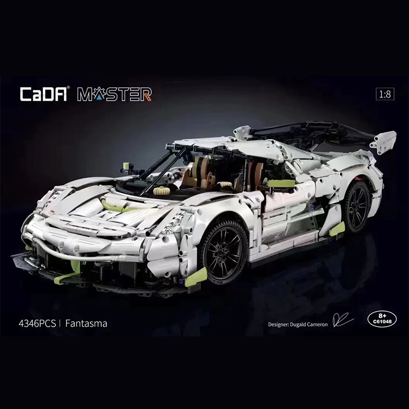 CaDa C61048 Static Version 1:8 Fantasma Sports Car With 4346 Pieces
