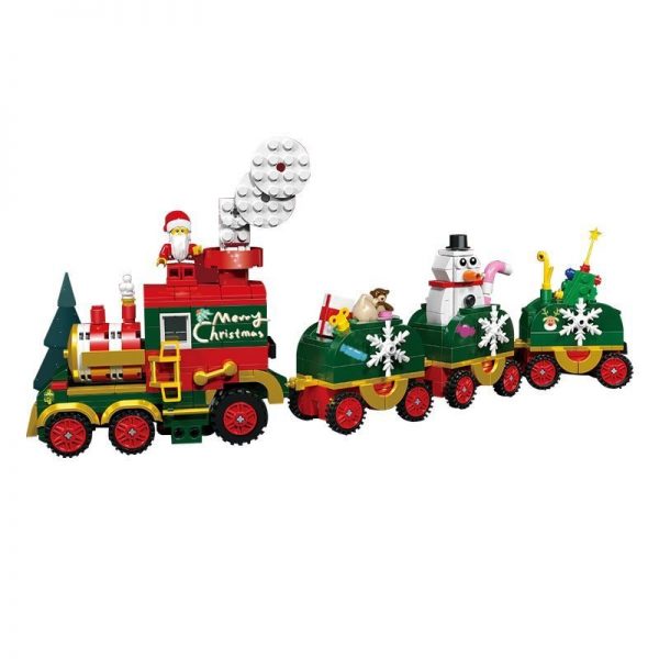 Technic DK 712 Chinese Christmas Train 2 - MOULD KING