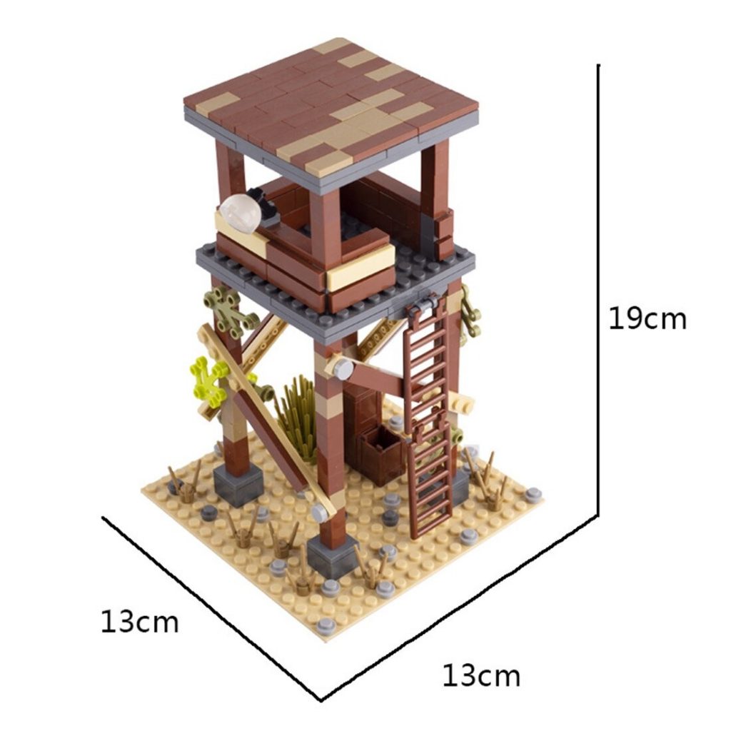 MOC-89534 Medieval Sentry With 233 Pieces