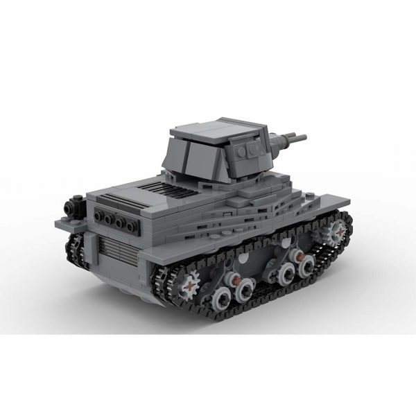 American MTLS 1G14 Light Tank MOC 89516 3 - MOULD KING