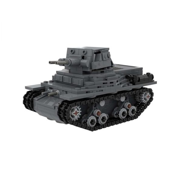American MTLS 1G14 Light Tank MOC 89516 6 - MOULD KING