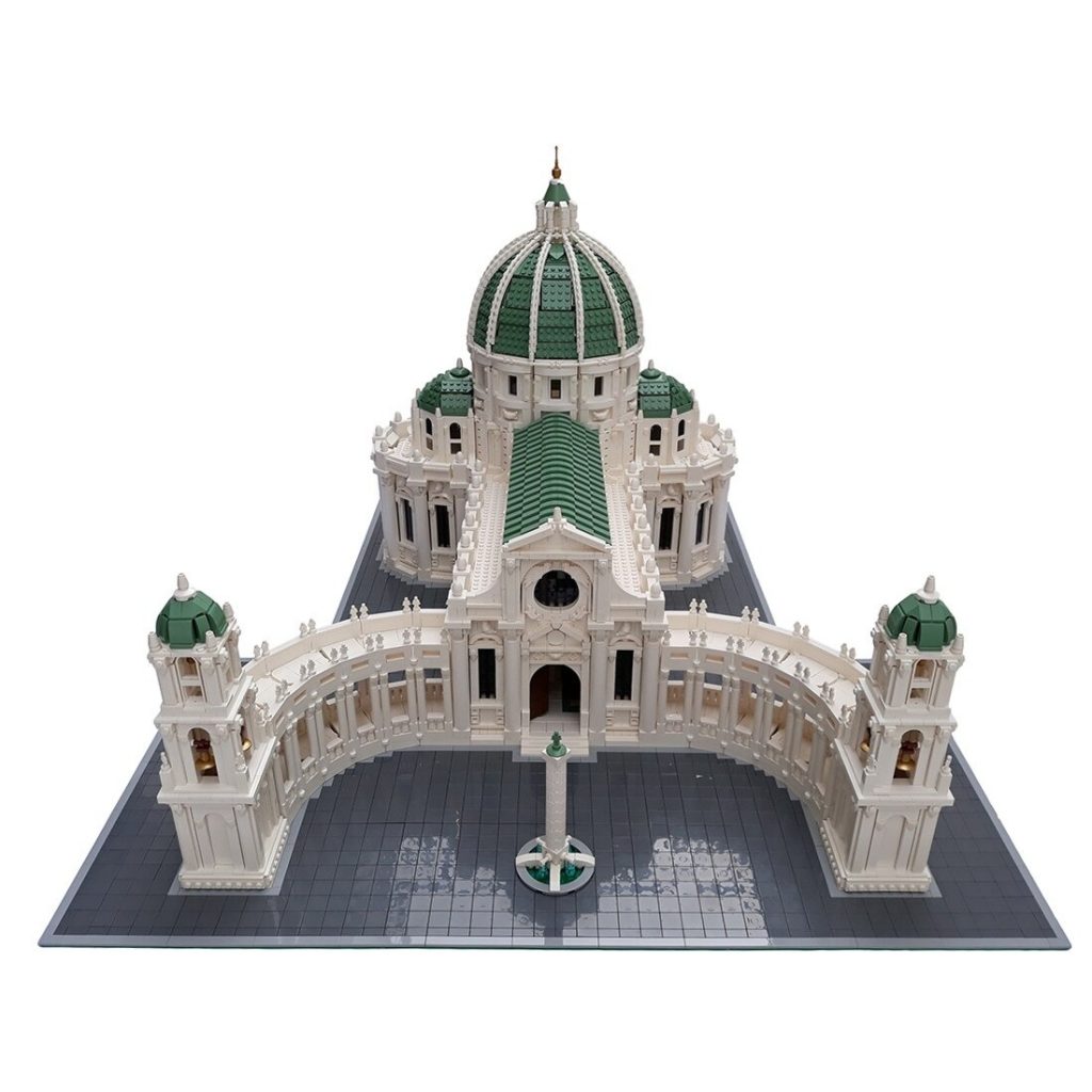 MOC-15896 Baroque Cathedral With 13304PCS