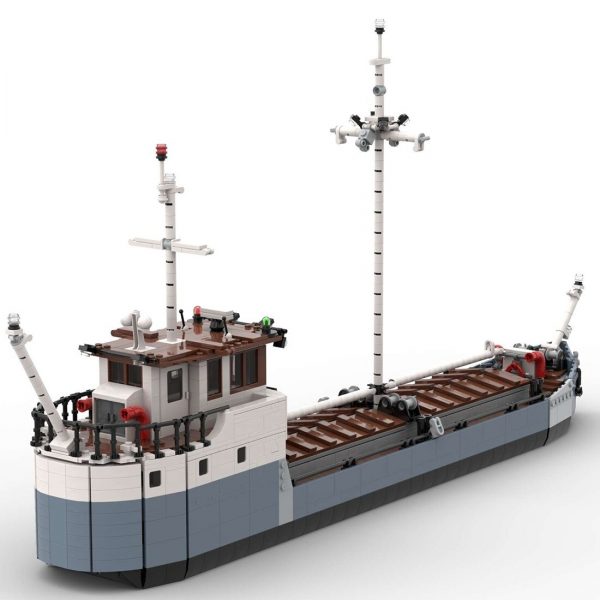 Bay Cargo Boat MOC 87964 4 - MOULD KING