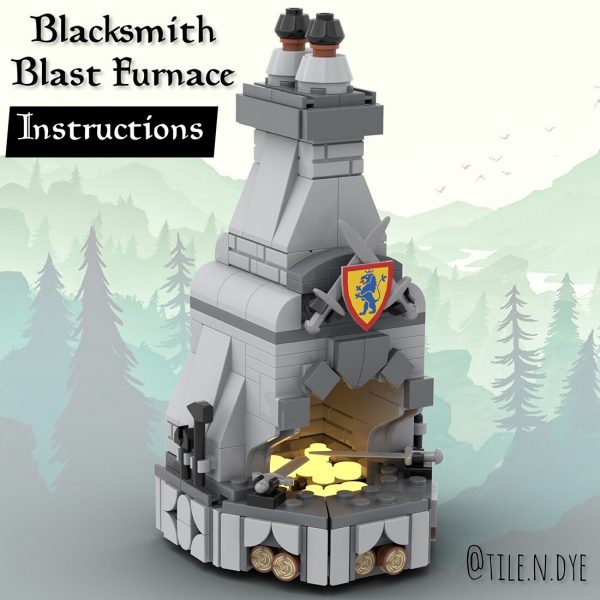 Blacksmith Blast Furnace MOC 115955 2 - MOULD KING