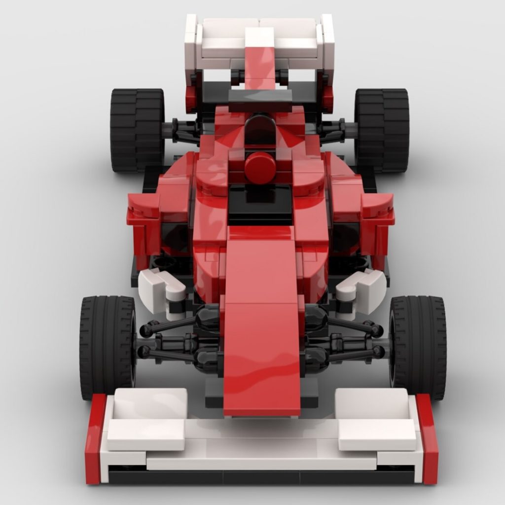 MOC-100267 F10 Racing Car With 250 Pieces