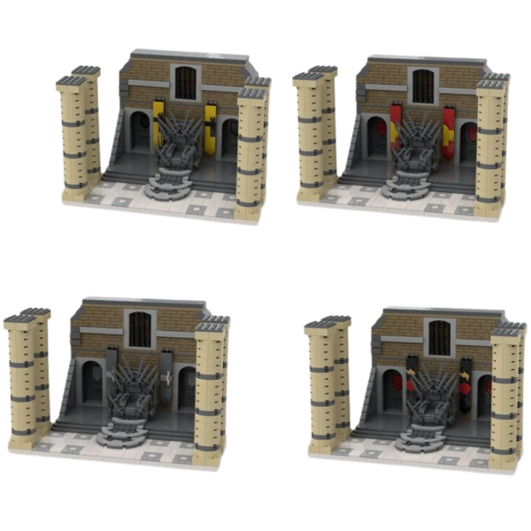Game of Thrones Throne Room MOC 121511 4 - MOULD KING