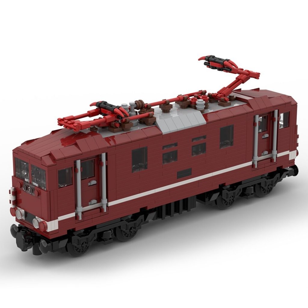MOC-89521 German DR-180 Train With 818PCS