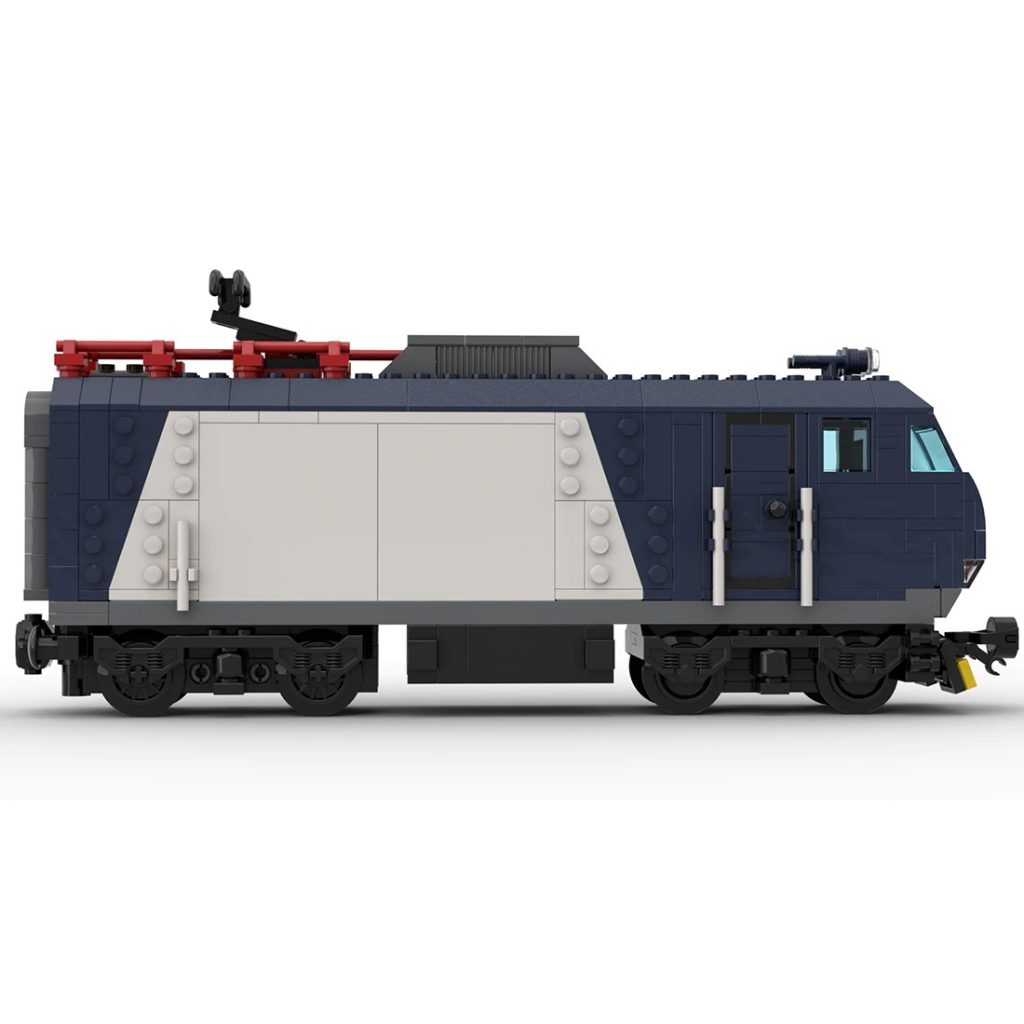 MOC-78798 HXD1 Chinese Electric Locomotive Train With 456 Pieces