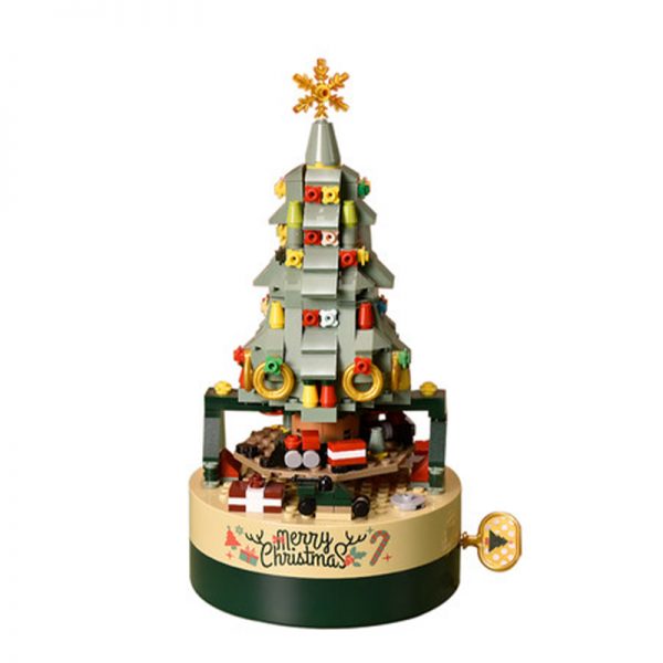 JAKI 1302 Christmas Gift Toys DIY Music Box Christmas Tree 2 - MOULD KING