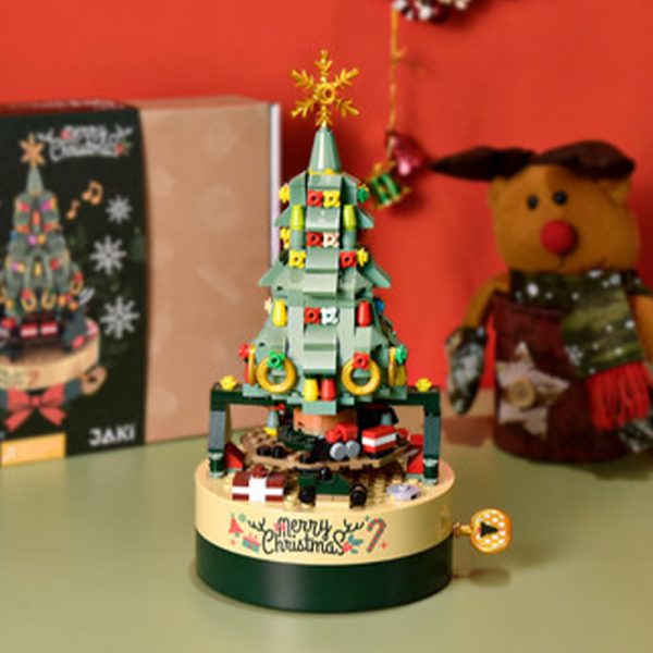 JAKI 1302 Christmas Gift Toys DIY Music Box Christmas Tree 3 - MOULD KING