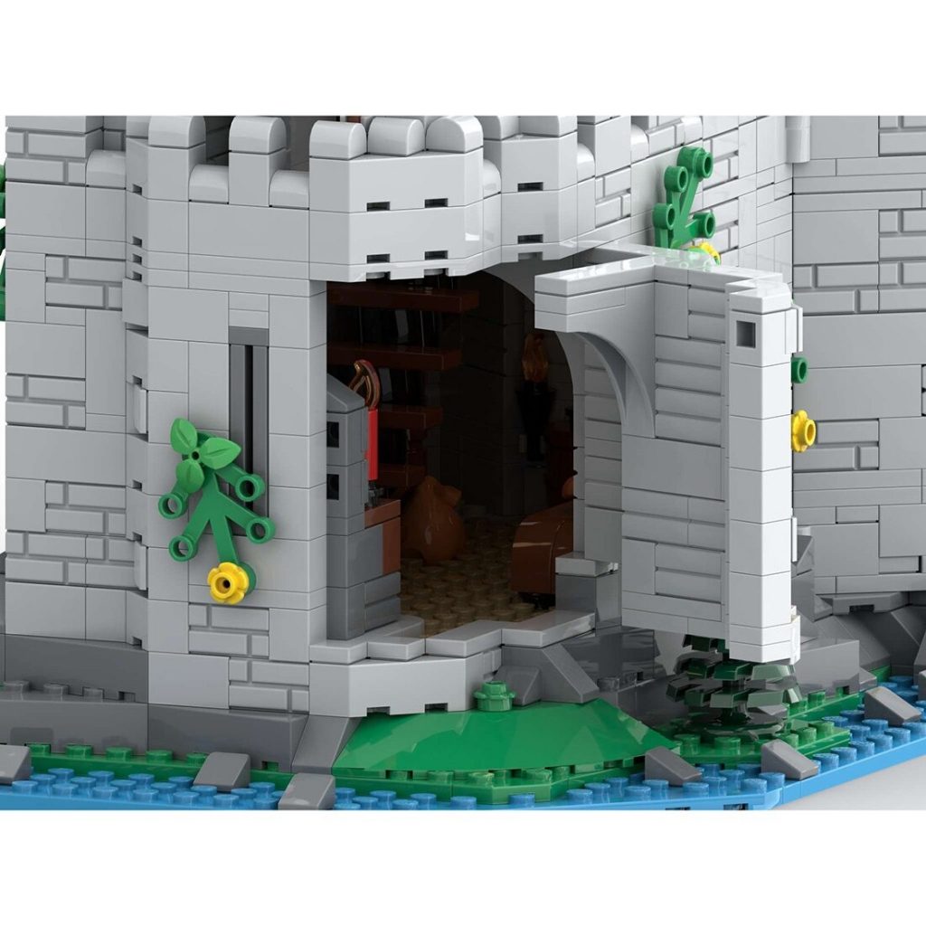 MOC-128617 Lion Knights’ Outpost With 1216PCS