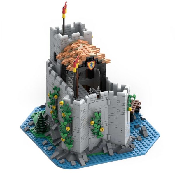 Lion Knights Outpost MOC 128617 4 - MOULD KING