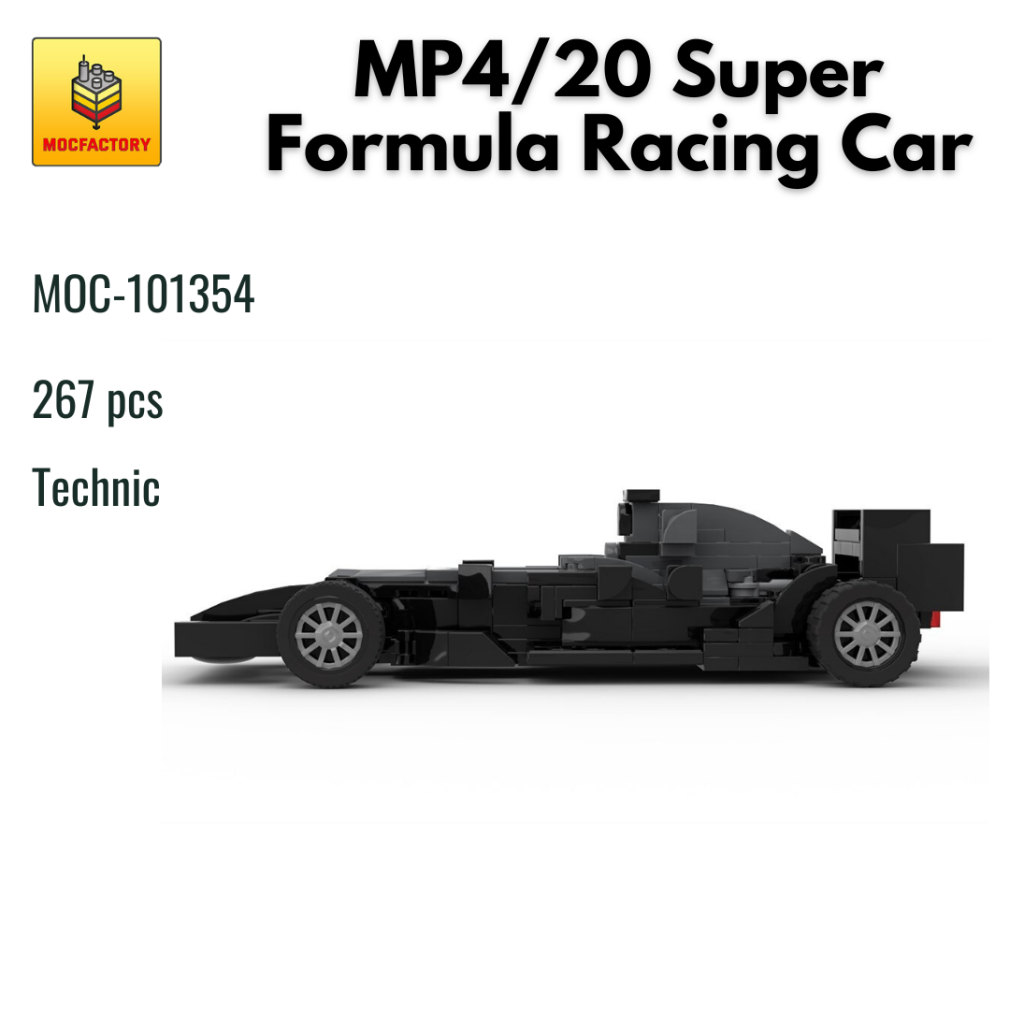 MOC-101354 MP4/20 Super Formula Racing Car With 267 PCS