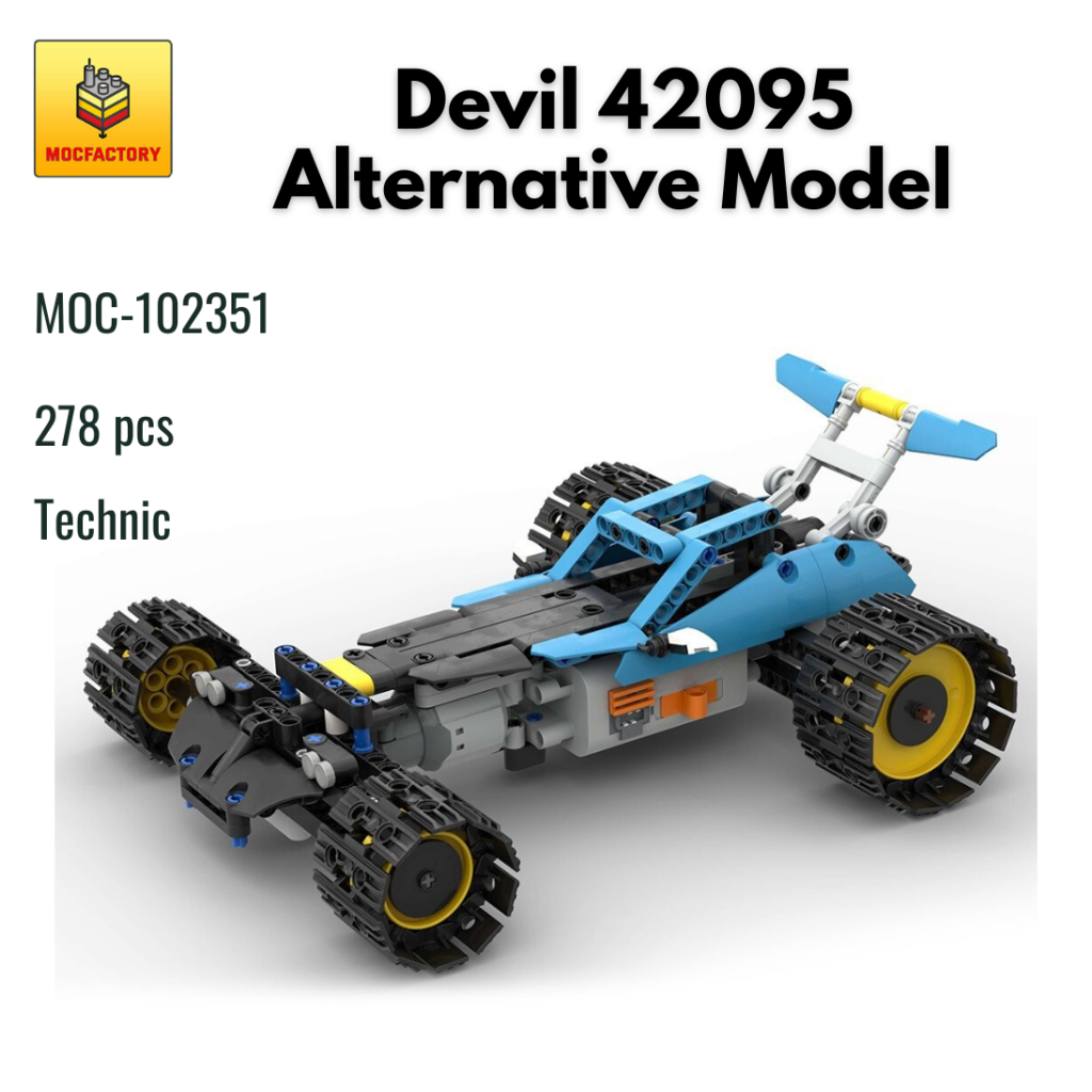 MOC-102351 Devil 42095 Alternative Model With 278 Pieces