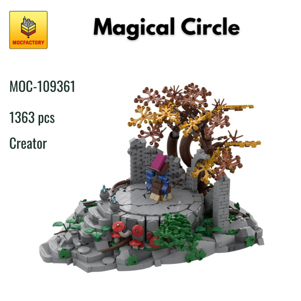 MOC 109361 Creator Magical Circle MOC FACTORY - MOULD KING