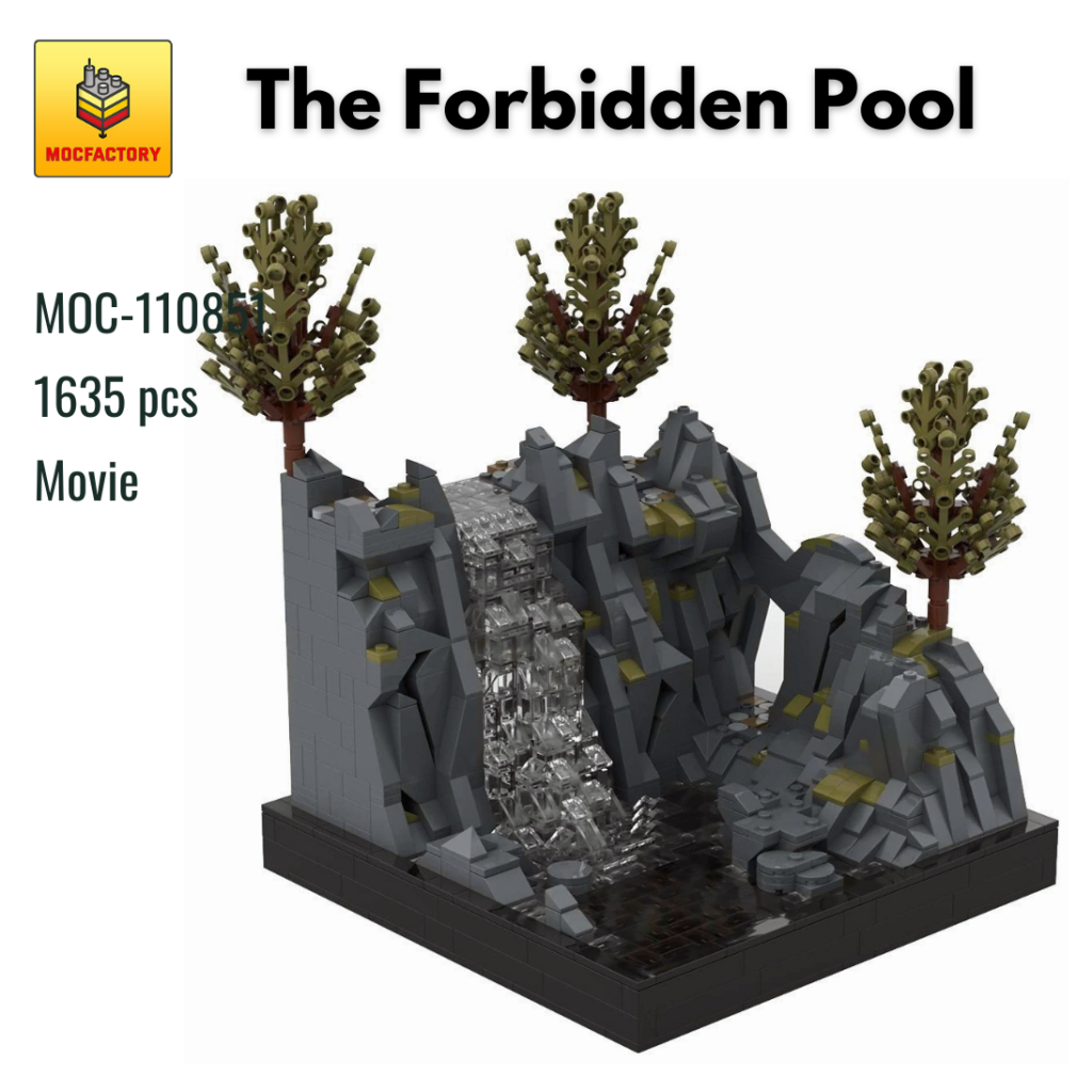 MOC-110851 The Forbidden Pool With 1635 Pieces
