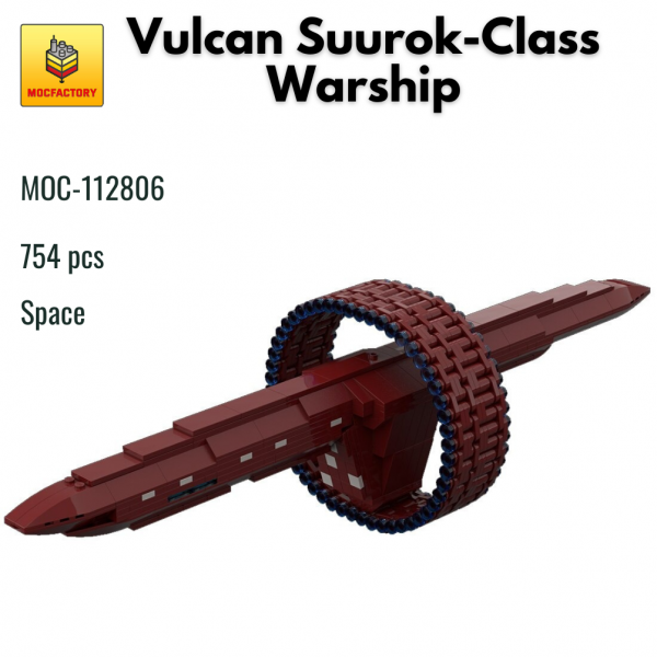 MOC 112806 Space Vulcan Suurok Class Warship MOC FACTORY - MOULD KING