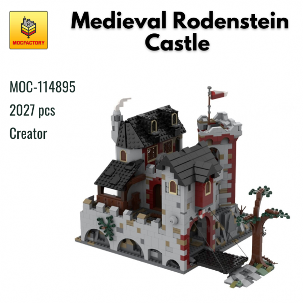 MOC 114895 Creator Medieval Rodenstein Castle MOC FACTORY - MOULD KING