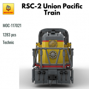 MOC 117021 Technic RSC 2 Union Pacific Train MOC FACTORY - MOULD KING