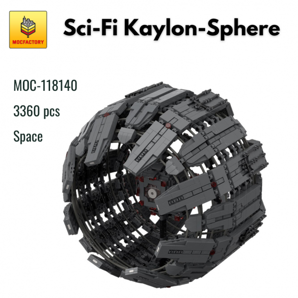 MOC 118140 Space Sci Fi Kaylon Sphere MOC FACTORY - MOULD KING