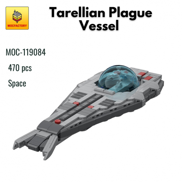 MOC 119084 Space Tarellian Plague Vessel MOC FACTORY - MOULD KING
