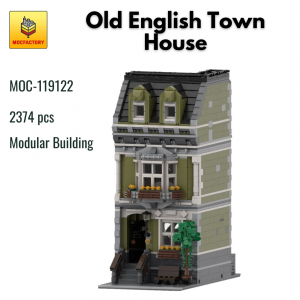 MOC 119122 Modular Building Old English Town House MOC FACTORY - MOULD KING
