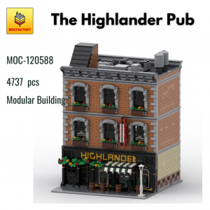 MOC 120588 Modular Building The Highlander Pub MOC FACTORY - MOULD KING