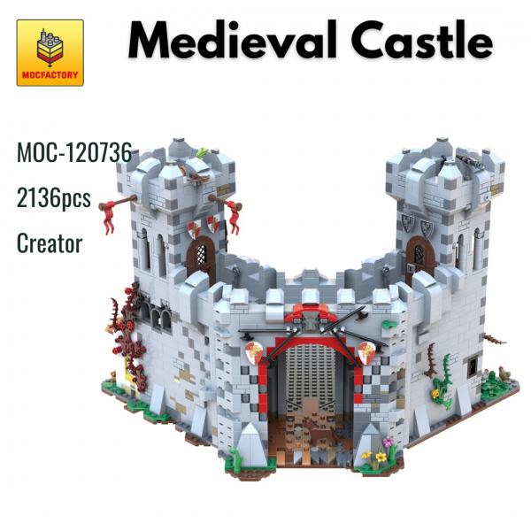 MOC 120736 Medieval Castle - MOULD KING