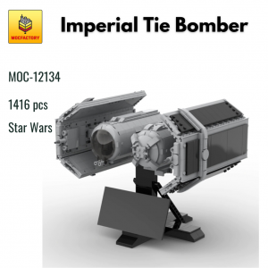 MOC 12134 Star Wars Imperial Tie Bomber With Stand MOC FACTORY - MOULD KING