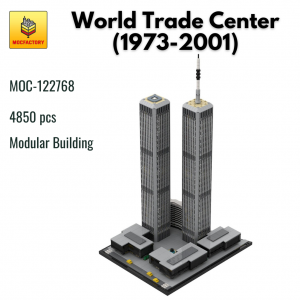 MOC 122768 Modular Building World Trade Center 1973 2001 MOC FACTORY - MOULD KING