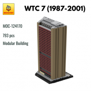 MOC 124170 Modular Building WTC 7 1987 2001 MOC FACTORY - MOULD KING