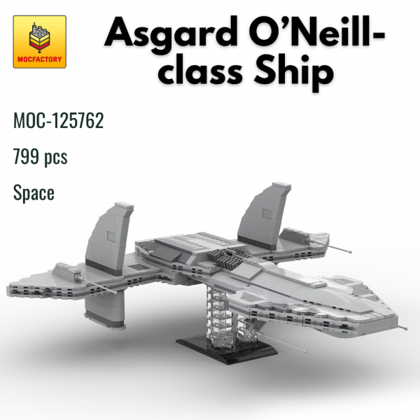 MOC 125762 Space Asgard ONeill class Ship MOC FACTORY - MOULD KING
