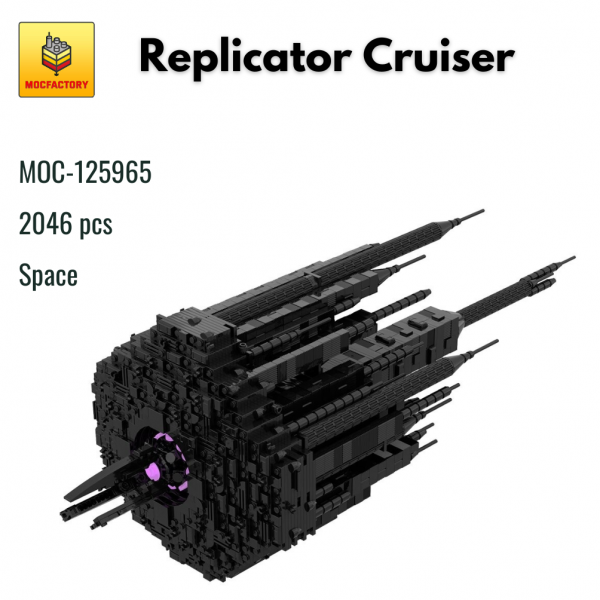 MOC 125965 Space Replicator Cruiser MOC FACTORY - MOULD KING