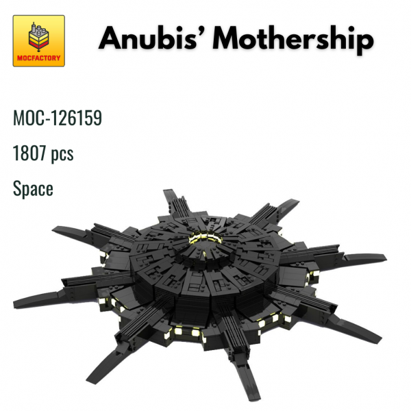 MOC 126159 Space Anubis Mothership MOC FACTORY - MOULD KING