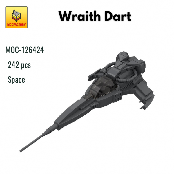 MOC 126424 Space Wraith Dart MOC FACTORY - MOULD KING