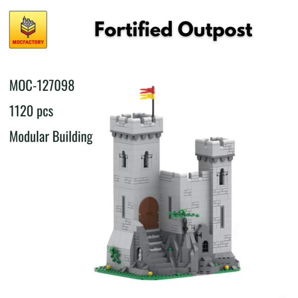 MOC 127098 Modular Building Fortified Outpost MOC FACTORY - MOULD KING