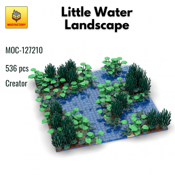 MOC 127210 Creator Little Water Landscape MOC FACTORY - MOULD KING